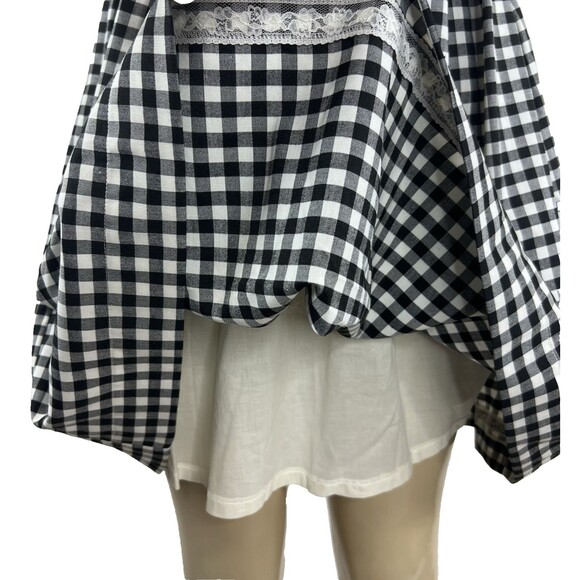 Bea & Dot by ModCloth Picnic Person Watermelon Dress Size S Gingham Fit & Flare - Picture 12 of 15
